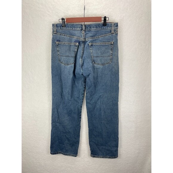 Eddie Bauer Jeans Men’s Size 34x30 Blue Relaxed Fit Straight Leg Denim Casual - Picture 5 of 9
